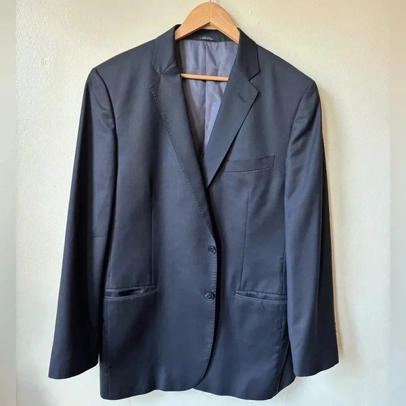 Ermenegildo Zegna Single Breasted Two Button Sports Coat Blazer Slim Fit 44RWool - Picture 13 of 14